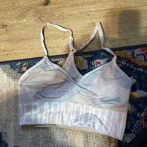 Under Armour Women's Light Gray Sports Bra
